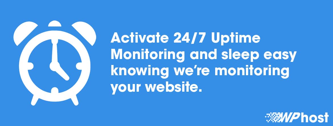 24/7 WordPress Website Uptime Monitoring