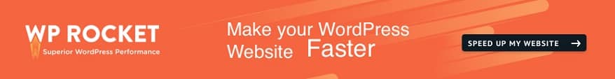 Make your WordPress website faster with WP Rocket