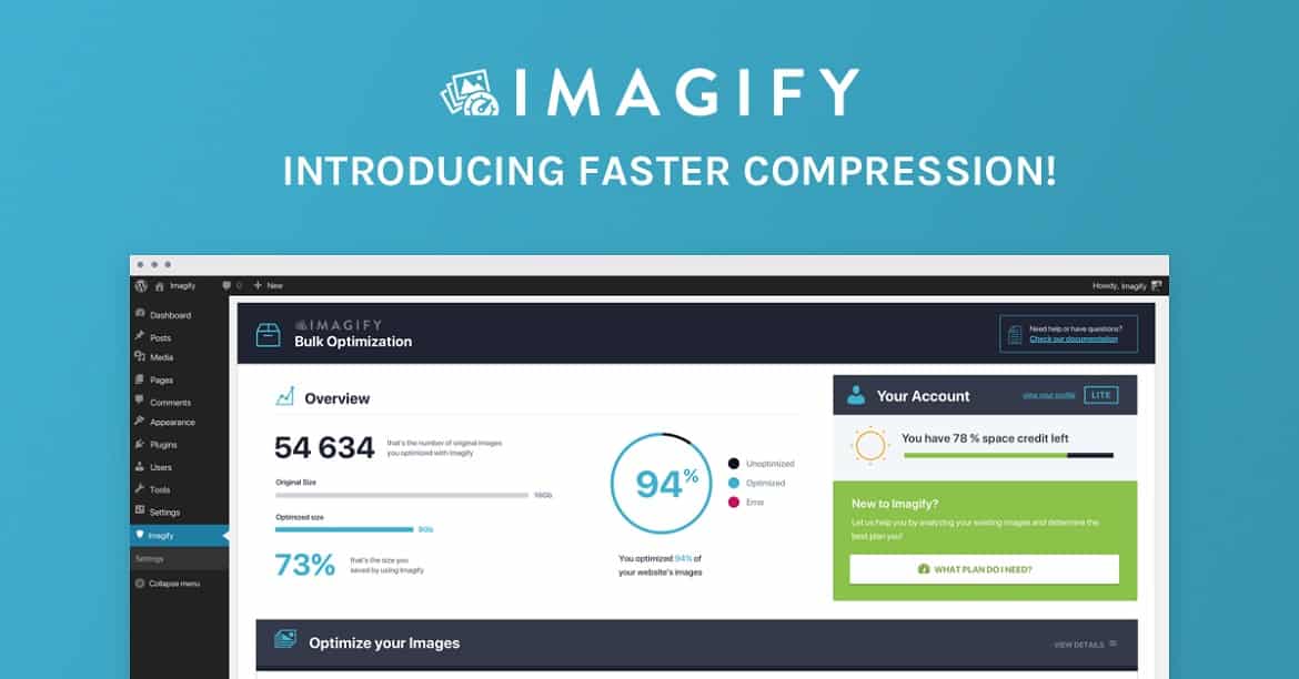 Imagify Introducing Faster Compression